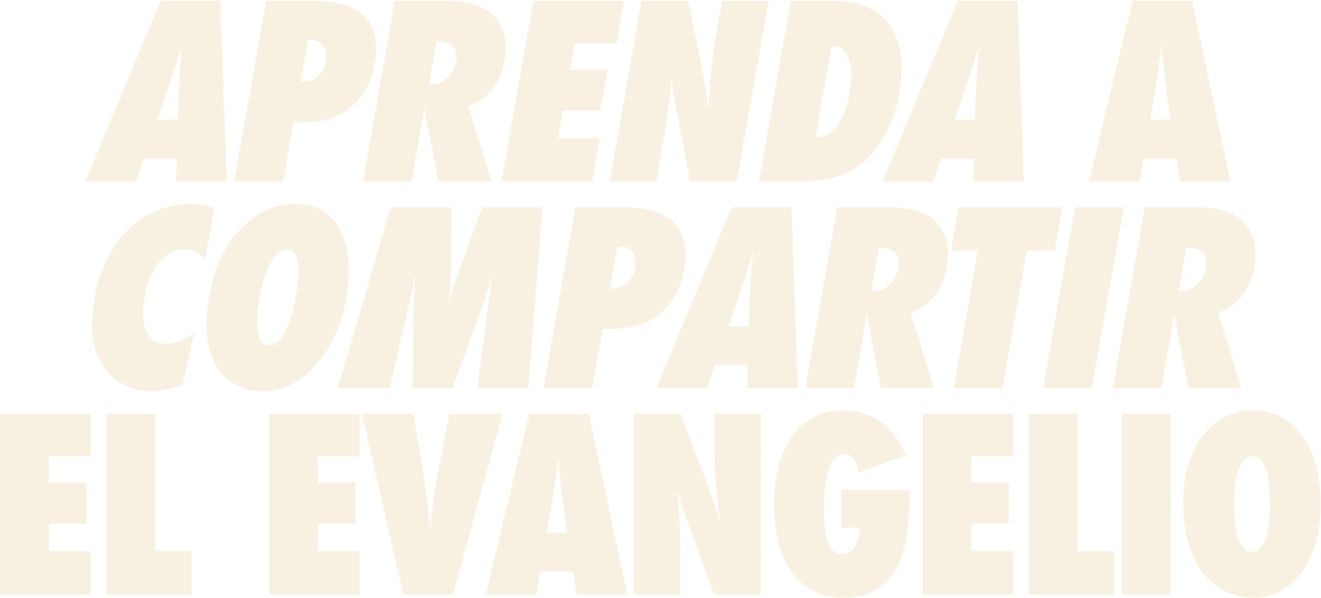 Aprenda a compartir el evangelio